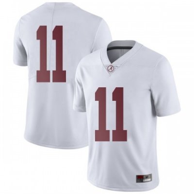 Men's Alabama Crimson Tide #11 Henry Ruggs III White Limited NCAA College Football Jersey 2403BIRA7